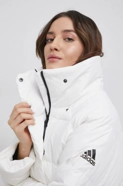 Γυναικεία Κοντά μπουφάν Μπουφάν με επένδυση από πούπουλα Adidas Performance χρώμα: άσπρο -Συμφωνίεςa didas Performance Κατάστημα unnamed file 1043