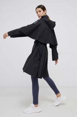 Γυναικεία Μακριά μπουφάν Αδιάβροχο μπουφάν Adidas Performance χρώμα: μαύρο -Συμφωνίεςa didas Performance Κατάστημα unnamed file 1047