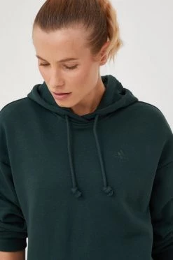 Γυναικεία Χωρίς φερμουάρ Μπλούζα Adidas Performance πράσινο, με κουκούλα -Συμφωνίεςa didas Performance Κατάστημα unnamed file 107