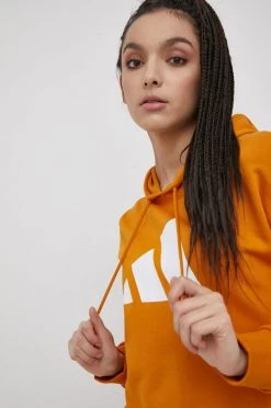 Γυναικεία Χωρίς φερμουάρ Μπλούζα Adidas Performance χρώμα: πορτοκαλί -Συμφωνίεςa didas Performance Κατάστημα unnamed file 1073