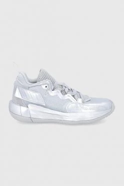 Γυναικεία Sneakers Υποδήματα Adidas Performance Dame 7 EXTPLY ασημί