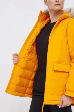 Γυναικεία Μακριά μπουφάν Μπουφάν Adidas Performance χρώμα: πορτοκαλί -Συμφωνίεςa didas Performance Κατάστημα unnamed file 1111