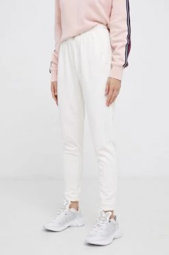 Γυναικεία Παντελόνια φόρμας Παντελόνι Adidas Performance χρώμα: κρεμ