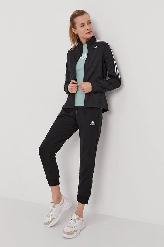 Γυναικεία Κοντά μπουφάν Μπουφάν Adidas Performance χρώμα: μαύρο 4 Γυναικεία Κοντά μπουφάν Μπουφάν Adidas Performance χρώμα: μαύρο - Image 2