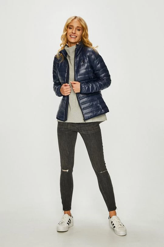 Γυναικεία High Tech Πουπουλένιο αθλητικό μπουφάν Adidas Performance ναυτικό μπλε, 4 Γυναικεία High Tech Πουπουλένιο αθλητικό μπουφάν Adidas Performance ναυτικό μπλε, - Image 2