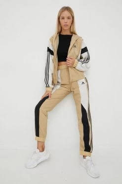 Γυναικεία φόρμες Φόρμα Adidas Performance μπεζ