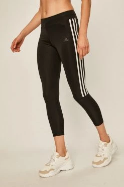 Γυναικεία Κολάν για τρέξιμο Adidas Performance χρώμα: μαύρο
