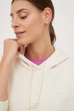 Γυναικεία Χωρίς φερμουάρ Μπλούζα Adidas Performance μπεζ, με κουκούλα -Συμφωνίεςa didas Performance Κατάστημα unnamed file 127