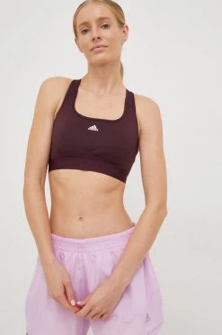Γυναικεία Αθλητικά σουτιέν Αθλητικό σουτιέν Adidas Performance Powerreact μοβ -Συμφωνίεςa didas Performance Κατάστημα unnamed file 1306
