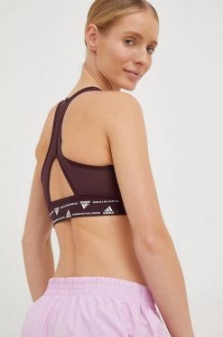 Γυναικεία Αθλητικά σουτιέν Αθλητικό σουτιέν Adidas Performance Powerreact μοβ -Συμφωνίεςa didas Performance Κατάστημα unnamed file 1307