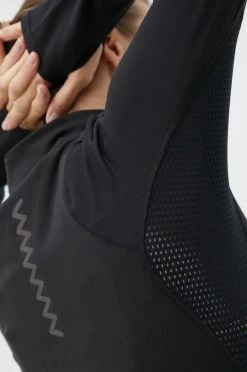 Γυναικεία Μακρυμάνικο μπλουζάκι για τρέξιμο Adidas Performance Fast , χρώμα: μαύρο -Συμφωνίεςa didas Performance Κατάστημα unnamed file 1347