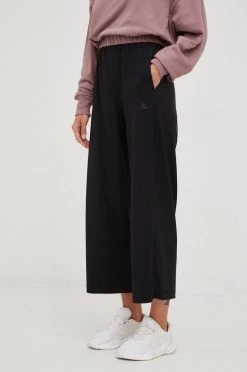 Γυναικεία Παντελόνια φόρμας Παντελόνι προπόνησης Adidas Performance Studio μαύρο