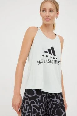 Γυναικεία Αμάνικος Τοπ για τρέξιμο Adidas Performance Run For The Ocean πράσινο -Συμφωνίεςa didas Performance Κατάστημα unnamed file 1407