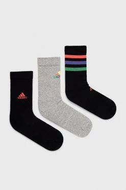 Γυναικεία Κάλτσες Adidas Performance Pride(3-pack) μαύρο
