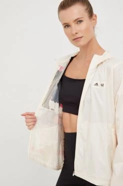 Γυναικεία Κοντά μπουφάν Αντιανεμικό Adidas Performance Thebe Magugu μπεζ -Συμφωνίεςa didas Performance Κατάστημα unnamed file 158