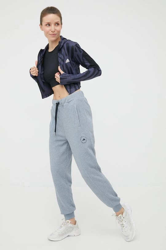 Γυναικεία Με φερμουάρ Φούτερ για τζόκινγκ Adidas Performance Run Icon ναυτικό μπλε 4 Γυναικεία Με φερμουάρ Φούτερ για τζόκινγκ Adidas Performance Run Icon ναυτικό μπλε - Image 2