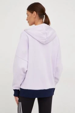 Γυναικεία Με φερμουάρ Μπλούζα Adidas Performance X Marimekko μοβ, με κουκούλα -Συμφωνίεςa didas Performance Κατάστημα unnamed file 161