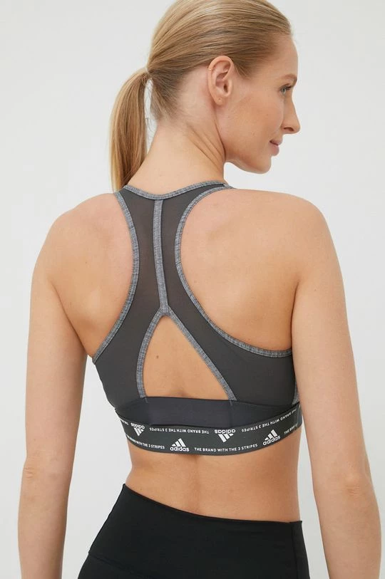 Γυναικεία Αθλητικά σουτιέν Αθλητικό σουτιέν Adidas Performance Powerreact γκρι 5 Γυναικεία Αθλητικά σουτιέν Αθλητικό σουτιέν Adidas Performance Powerreact γκρι - Image 3