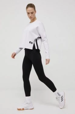 Γυναικεία Χωρίς φερμουάρ Μπλούζα Adidas Performance χρώμα: γκρι,