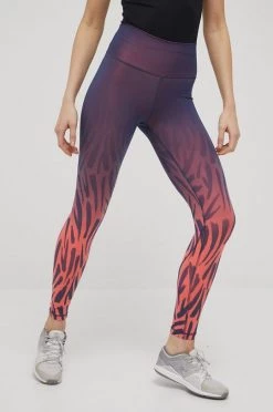 Γυναικεία Κολάν προπόνησης Adidas Performance Optime Fierce χρώμα: ναυτικό μπλε