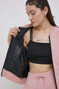 Γυναικεία Κοντά μπουφάν Μπουφάν Bomber Adidas Performance X Karlie Kloss χρώμα: ροζ, -Συμφωνίεςa didas Performance Κατάστημα unnamed file 1744