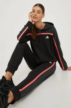 Γυναικεία φόρμες Φόρμα Adidas Performance μαύρο