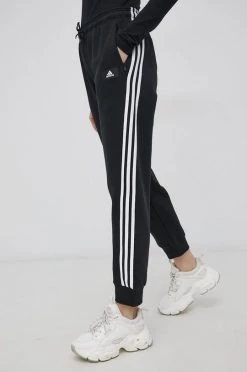 Γυναικεία Παντελόνια φόρμας Παντελόνι Adidas Performance χρώμα: μαύρο