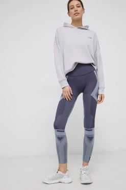 Γυναικεία Κολάν Adidas Performance χρώμα: ναυτικό μπλε