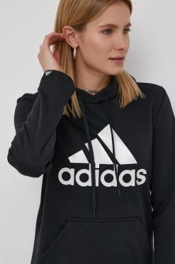 Γυναικεία Χωρίς φερμουάρ Μπλούζα Adidas Performance χρώμα: μαύρο -Συμφωνίεςa didas Performance Κατάστημα unnamed file 1866