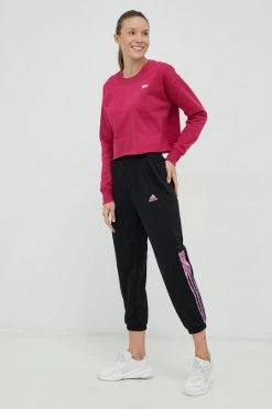 Γυναικεία Παντελόνια φόρμας Παντελόνι προπόνησης Adidas Performance , χρώμα: μαύρο -Συμφωνίεςa didas Performance Κατάστημα unnamed file 187