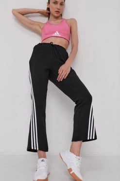 Γυναικεία Παντελόνια φόρμας Παντελόνι Adidas Performance χρώμα: μαύρο