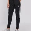 Γυναικεία Παντελόνια φόρμας Παντελόνι Adidas Performance χρώμα: μαύρο