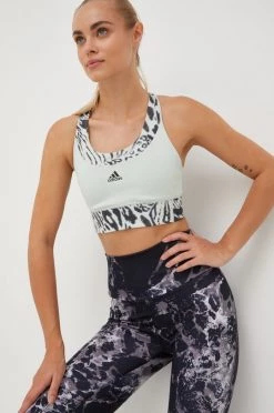 Γυναικεία Αθλητικά σουτιέν Αθλητικό σουτιέν Adidas Performance πράσινο