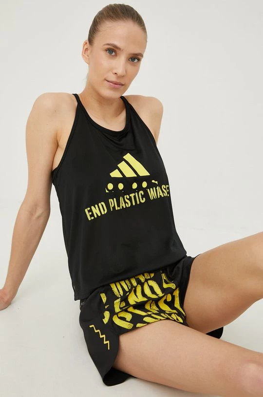 Γυναικεία Αμάνικος Τοπ για τρέξιμο Adidas Performance Run For The Ocean μαύρο 3 Γυναικεία Αμάνικος Τοπ για τρέξιμο Adidas Performance Run For The Ocean μαύρο