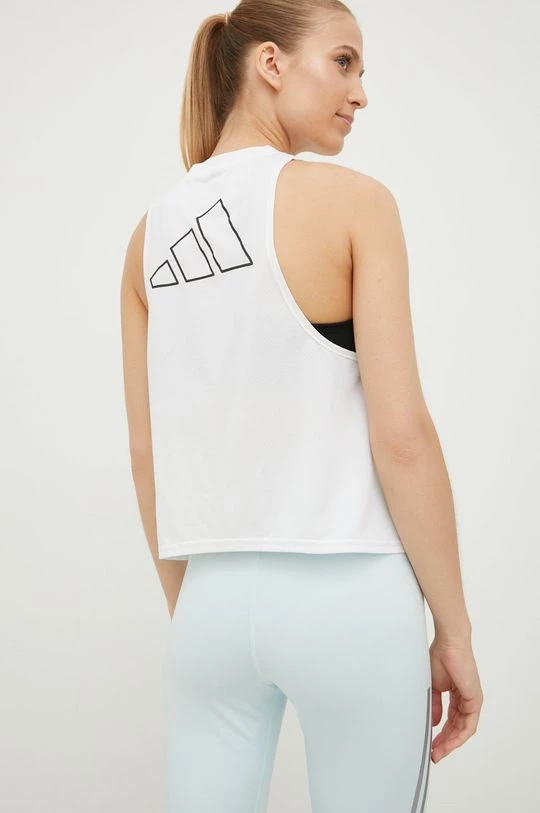 Γυναικεία Αμάνικος Τοπ για τρέξιμο Adidas Performance Run Icons άσπρο 5 Γυναικεία Αμάνικος Τοπ για τρέξιμο Adidas Performance Run Icons άσπρο - Image 3