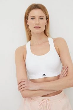 Γυναικεία Αθλητικά σουτιέν Αθλητικό σουτιέν Adidas Performance άσπρο