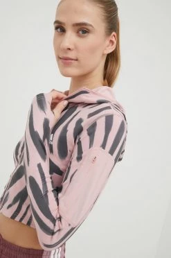 Γυναικεία Με φερμουάρ Φούτερ για τζόκινγκ Adidas Performance Run Icon ροζ -Συμφωνίεςa didas Performance Κατάστημα unnamed file 2219