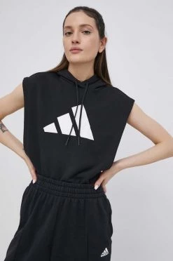 Γυναικεία Χωρίς φερμουάρ Γιλέκο Adidas Performance μαύρο