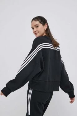 Γυναικεία Χωρίς φερμουάρ Μπλούζα Adidas Performance χρώμα: μαύρο, -Συμφωνίεςa didas Performance Κατάστημα unnamed file 2317