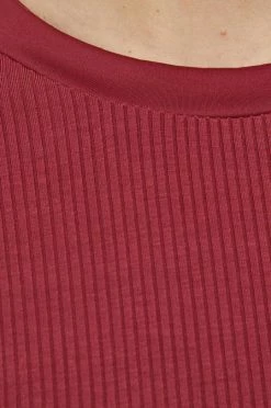 Γυναικεία Κοντομάνικο Top Adidas Performance χρώμα: καφέ -Συμφωνίεςa didas Performance Κατάστημα unnamed file 2405