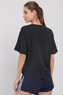 Γυναικεία Κοντομάνικο Μπλουζάκι Adidas Performance χρώμα: μαύρο -Συμφωνίεςa didas Performance Κατάστημα unnamed file 2412