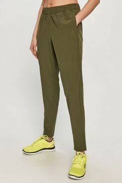 Γυναικεία Παντελόνια φόρμας Παντελόνι Adidas Performance χρώμα: πράσινο