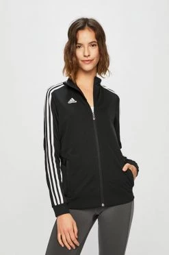 Γυναικεία Με φερμουάρ Adidas Performance - Μπλούζα μαύρο