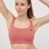 Γυναικεία Αθλητικά σουτιέν Σουτιέν γιόγκα Adidas Performance Coreflow πορτοκαλί