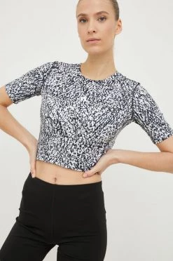 Γυναικεία Κοντομάνικο Μπλουζάκι προπόνησης Adidas Performance άσπρο