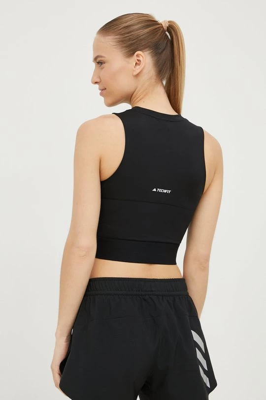 Γυναικεία Αμάνικος Τοπ προπόνησης Adidas Performance Techfit μαύρο 5 Γυναικεία Αμάνικος Τοπ προπόνησης Adidas Performance Techfit μαύρο - Image 3