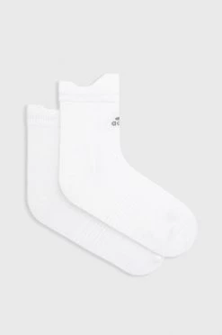 Γυναικεία Κάλτσες Adidas Performance X Adizero άσπρο