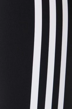 Γυναικεία Σορτς προπόνησης Adidas Performance Optime Trainicons 3-stripes χρώμα: μαύρο, -Συμφωνίεςa didas Performance Κατάστημα unnamed file 2803