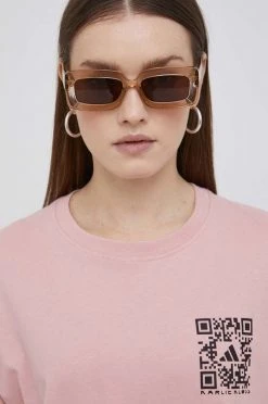 Γυναικεία Κοντομάνικο Βαμβακερό μπλουζάκι Adidas Performance X Karlie Kloss ροζ -Συμφωνίεςa didas Performance Κατάστημα unnamed file 2838