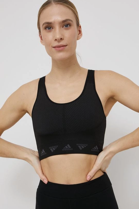 Γυναικεία Αθλητικά σουτιέν Adidas Performance - Αθλητικό σουτιέν μαύρο 3 Γυναικεία Αθλητικά σουτιέν Adidas Performance - Αθλητικό σουτιέν μαύρο